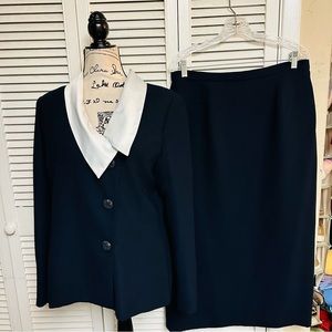 Maxie Klein Plus Size Skirt Suit